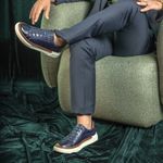 Sapatenis Casual Masculino Titanium em Couro - Royal