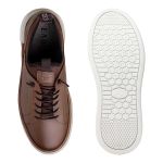 Sapatenis Casual Masculino Titanium em Couro - Chocolate