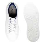 Sapatenis Casual Masculino Laroche Toquio em Couro - Branco