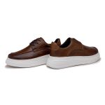 Sapatenis Casual Masculino Laroche Toquio em Couro - Chocolate