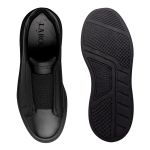 Sapatenis Casual Masculino Laroche Toquio em Couro - Preto