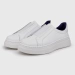 Sapatenis Casual Masculino Laroche Toquio em Couro - Branco