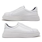 Sapatenis Casual Masculino Laroche Toquio em Couro - Branco