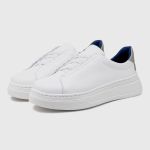 Sapatenis Casual Masculino Laroche Toquio em Couro - Branco