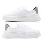 Sapatenis Casual Masculino Laroche Toquio em Couro - Branco