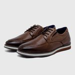 Sapato Casual Laroche Torino em Couro - Chocolate