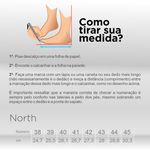 Sapatenis North em Couro Masculino - Preto