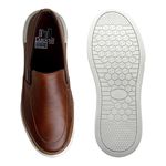 Slip On Iate Masculino Titanium em Couro - Brown