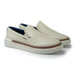 Slip On Iate Masculino Titanium em Couro - Neve