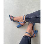Sandália Virgínia Azul Safira
