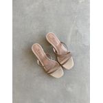 Tamanco Strass Nude