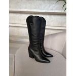 Bota Couro Legítimo Arizona Preta