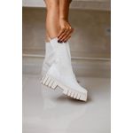Coturno Meia Off White