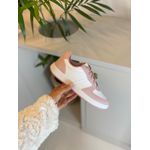 Tênis Style Branco/ Flamingo