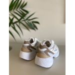 Tênis Sneaker Branco/Aveia