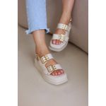 Papete Flat Form Isa Off White 