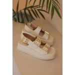 Papete Flat Form Isa Off White 