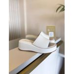Tamanco Flat Form Bia Off White 