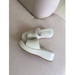 Tamanco Flat Form Bia Off White 