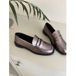 Mocassim Feminino Básico Com Tachas Ônix 