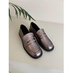 Mocassim Feminino Básico Com Tachas Ônix 