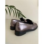 Mocassim Feminino Básico Com Tachas Ônix 