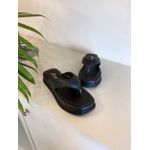 Chinelo Flat Form Tati Preto 