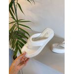 Chinelo Flat Form Tati Off White 