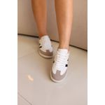 Tênis Feminino Basic Branco/Preto
