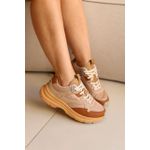 Tênis Sneaker Marrom