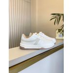 Tênis Feminino Style Branco/ Off White/ Creme