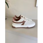 Tênis Feminino Style Off White/ Chocolate/ Candy