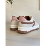 Tênis Feminino Style Off White/ Chocolate/ Candy