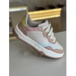 Tênis Feminino Style Off White Amêndoa/ Céu 