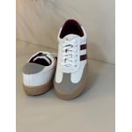 Tênis Feminino Confort Off White/ Marsala