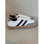 Tênis Feminino Confort Off White/ Marsala