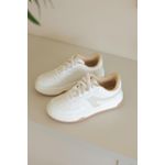 Tênis Feminino Style Branco/ Off White/ Creme