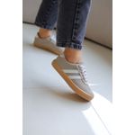 Tênis Feminino Confort Cinza/Off White