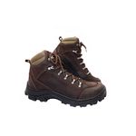 Bota Coturno Adventure em couro Mega boots 17003 Café