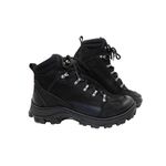 Bota Coturno Adventure em couro Mega boots 17003 Preto