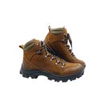 Bota Coturno Adventure em couro Mega boots 17003 Taupe