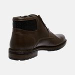 Bota Urbana em Couro Mega Boots Cafe-Preto 50001