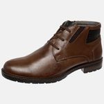 Bota Urbana em Couro Mega Boots Chocolate - Preto 50001