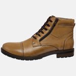 Bota Urbana em Couro Mega Boots Doce de Leite 50003 