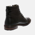 Bota Urbana em Couro Mega Boots Preto 50003