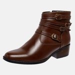 Bota Feminina Country Mega Boots em Couro - Chocolate - 1343