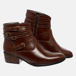 Bota Feminina Country Mega Boots em Couro - Chocolate - 1343