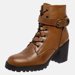 Bota Feminina Tratorada Mega Boots em Couro - Avela - 1428