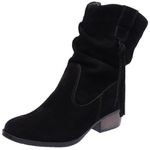 Bota Feminina Country Mega Boots 1330 Bonete Preto