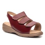 Sandália Feminina Confortável para Joanete Soft Acerola 